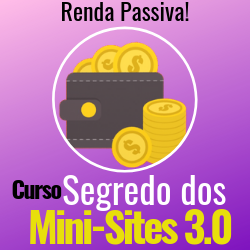 Curso segredo dos mini sites 3.0 no Google sites