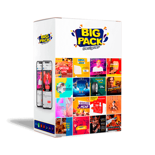 Big Pack Designer pacote de artes prontas