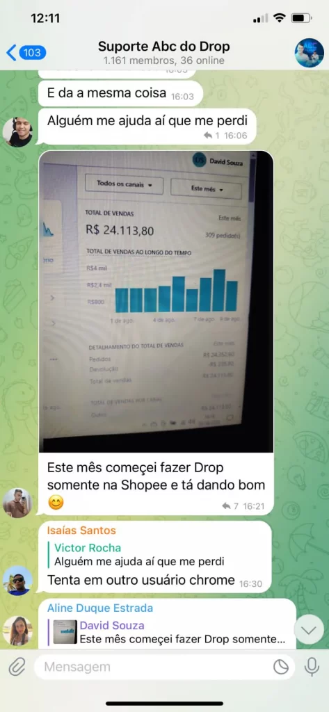 Adquirir o Curso ABC do Drop