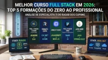 Os 5 Melhores Cursos de Full Stack em 2026: O Guia Definitivo do Desenvolvedor