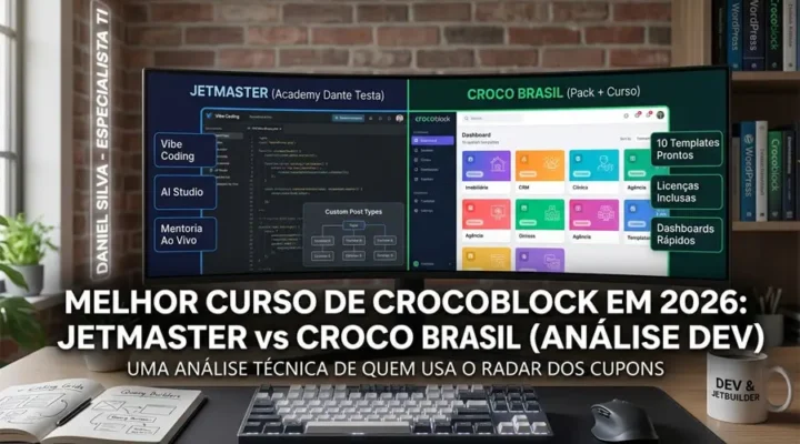 Os Melhores Cursos de Crocoblock em 2026: Do JetEngine ao Sistema Completo
