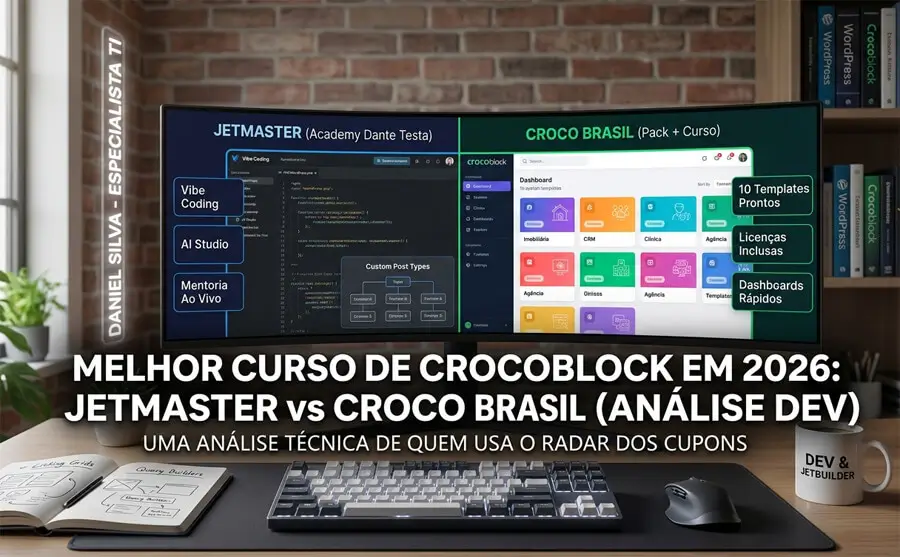 Melhor Curso de Crocoblock em 2026
