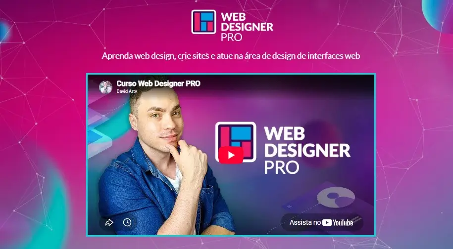 Site do curso Web Designer PRO (Chief of Design)