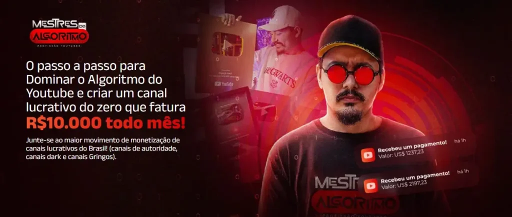 captura site curso Mestres do Algoritmo
