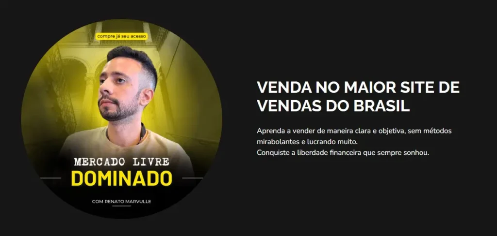 captura site oficial do Método MLD